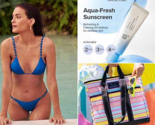 Summer Holiday Essentials (Everything You Actually Need) cover photo collage