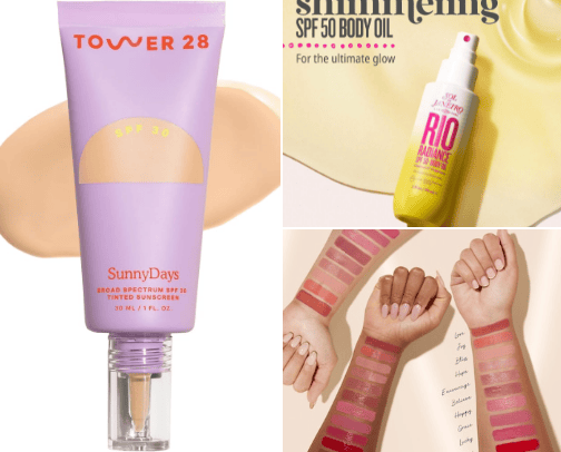 Summer favs - beauty edition! cover photo collage