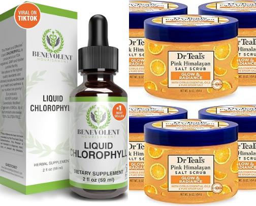 Products for healthy glow up ✨ (Benefits in description) cover photo collage