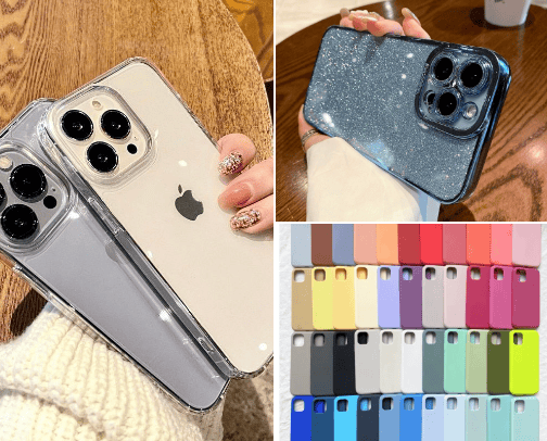 Phone cases from AliExpress📱 cover photo collage