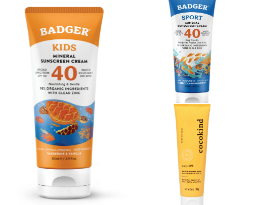 The ONLY Sunscreens You Should Be Using cover photo collage