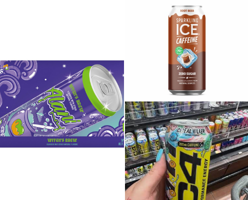 Energy Drink Recs cover photo collage
