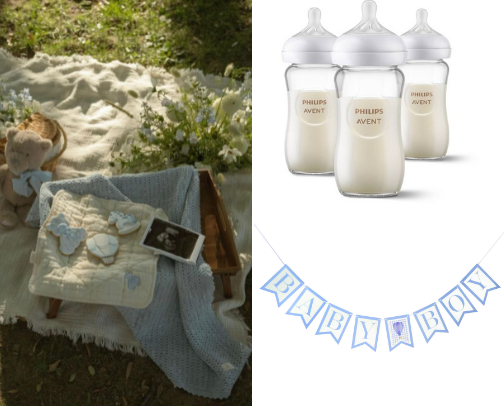 Cozy Necessities for Expecting a Baby Boy cover photo collage