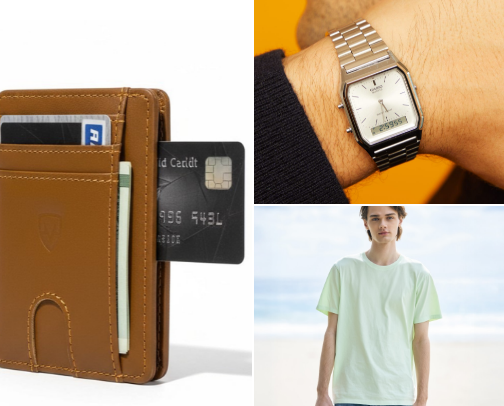 Aesthetic Essentials for Him 🖤 cover photo collage