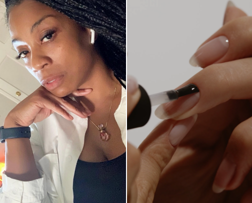 Nail-care girlies to the FRONT of the room! cover photo collage