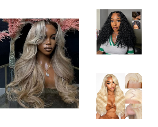 Human Hair cover photo collage