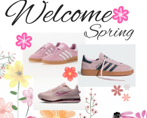If spring were sneakers cover photo collage