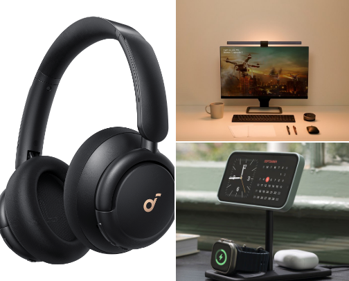 WFH Minimalist Desk Setup cover photo collage