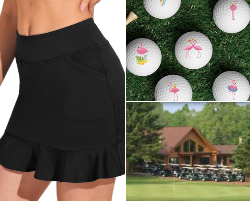 Golf cover photo collage