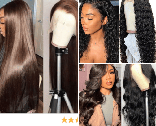 Amazon Hair Finds cover photo collage