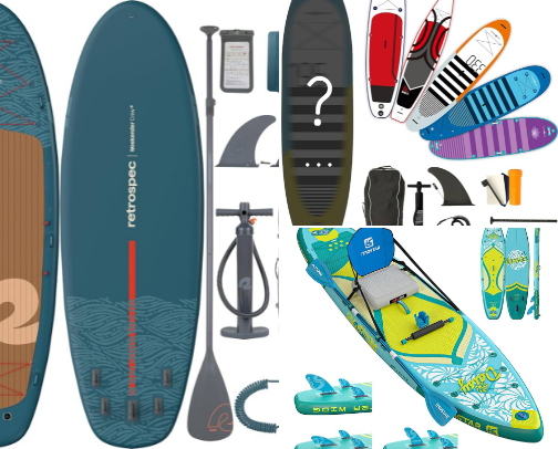 Paddleboard Summer Essentials ☀️🏄🏻‍♀️ cover photo collage