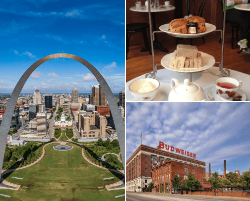 City Guide: St Louis, MO cover photo collage