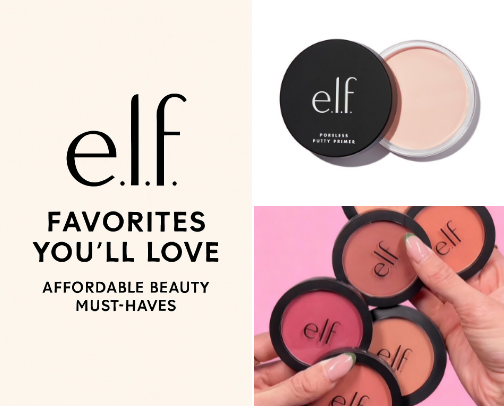 Affordable Beauty Must-Haves✨e.l.f. Favorites You’ll Love ✨ cover photo collage