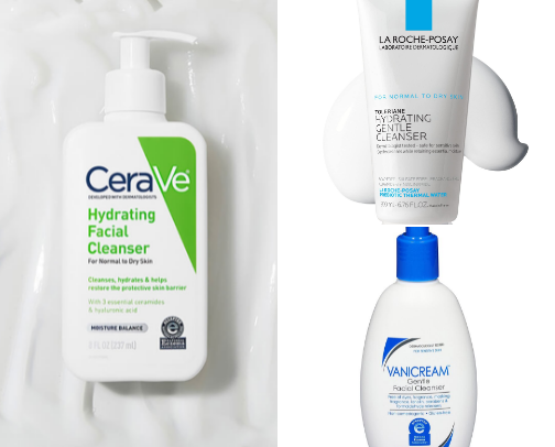 🤍 Sensitive Skin Skincare Routine | Gentle & Hydrating Favorites cover photo collage