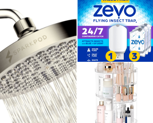 Household essentials cover photo collage