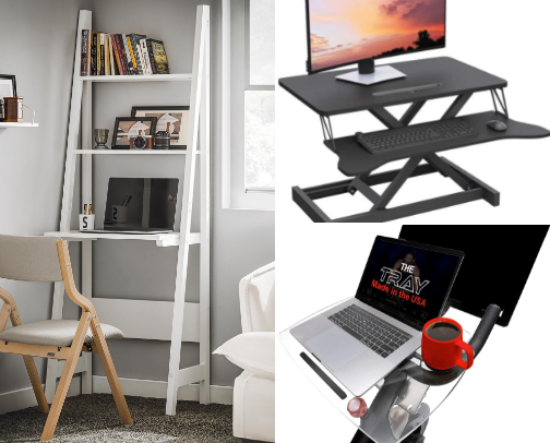 Work from Home Set Up for Small Spaces cover photo collage