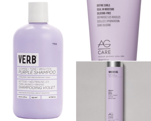 3b curly hair essentials! cover photo collage