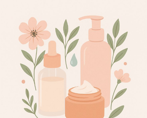 My Holy Grail Skincare Routine cover photo collage