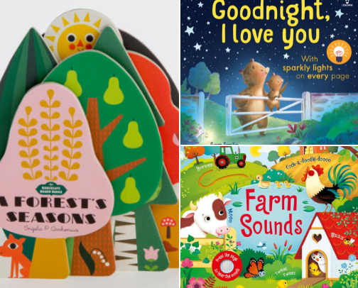 Baby Book Wishlist cover photo collage