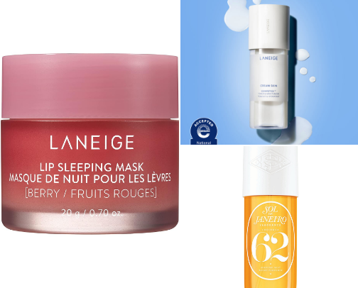 Clean Girl Skincare Essentials cover photo collage