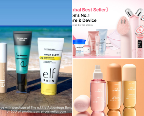 My favorite beauty recs cover photo collage