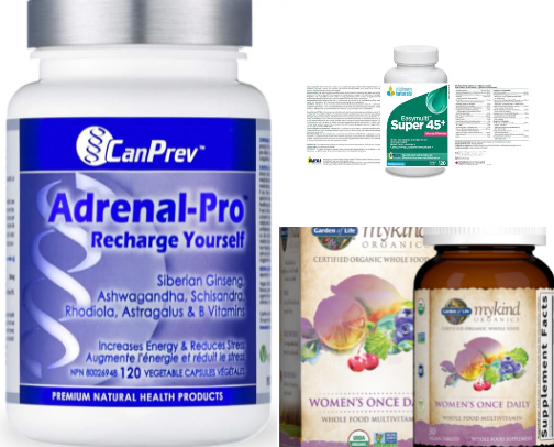 Women's Health Supplements cover photo collage