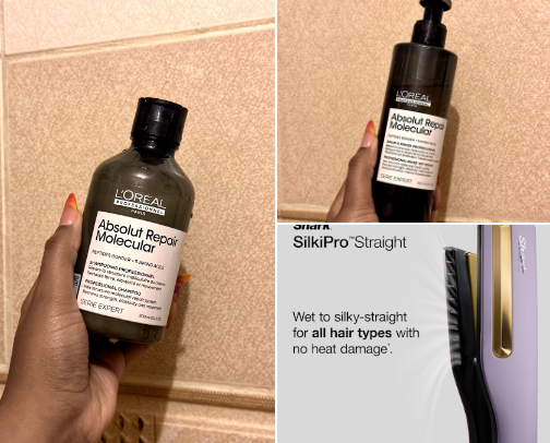 Warning: open only if you want hair that EATS cover photo collage