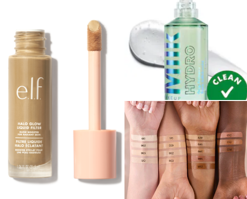 Make up  products cover photo collage