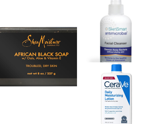 The skincare routine that saved me! cover photo collage