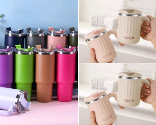 Tumblers/Glass/kitchen ware cover photo collage