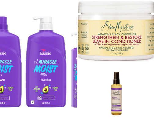Textured Hair Care Must-haves cover photo collage