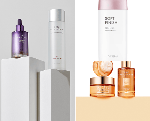 Skin care cover photo collage