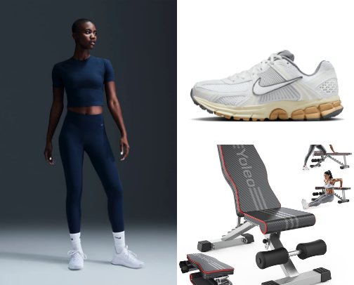 Fitness faves! cover photo collage