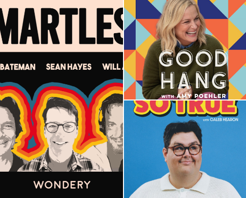 🎧Podcasts I Never Miss🎙️ cover photo collage