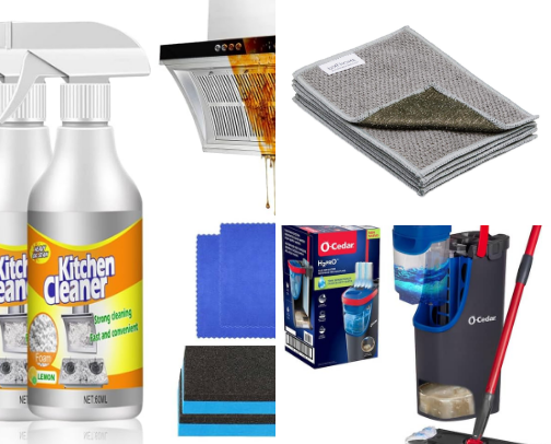 House cleaning products that actually work! From the windows to the walls 😉 cover photo collage