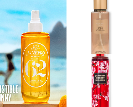 Top Hair & Body Perfume Mists for Everyday Glam 💕 cover photo collage