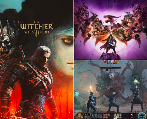 Video games I love or am obsessed with cover photo collage