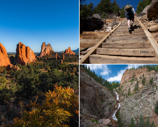 Things To Do In My Area: Colorado Springs cover photo collage