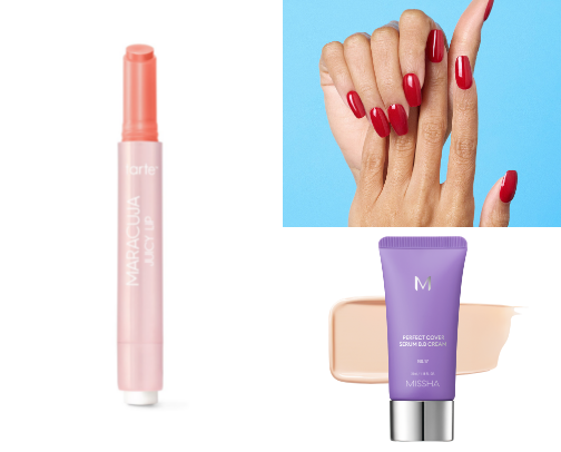 Minimalist beauty on a budget cover photo collage