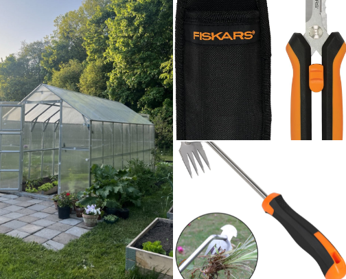 Gardening, greenhouse and houseplant ideas cover photo collage
