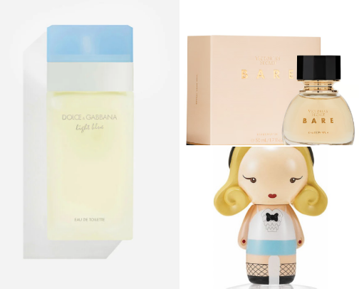 Favorite perfumes and sprays! cover photo collage