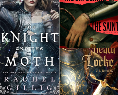Fantasy books with Knights ⚔️🐴 cover photo collage