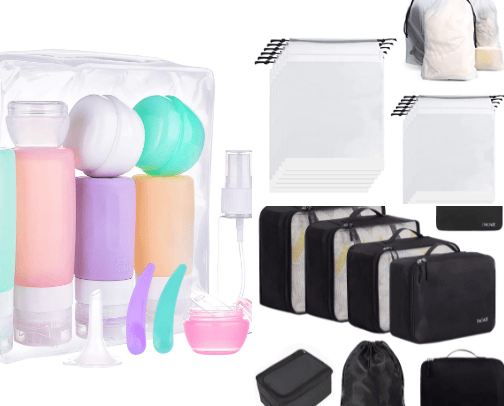 Travel essentials cover photo collage