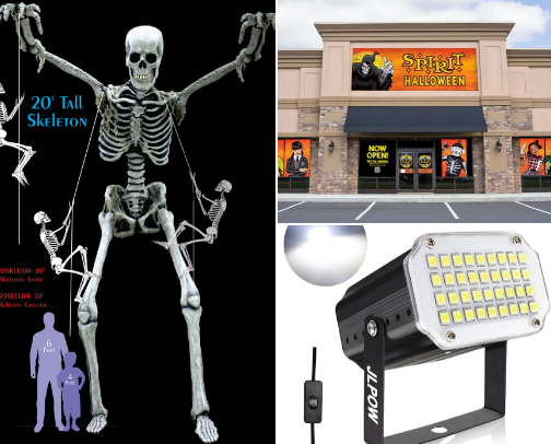 Halloween fanatic fun cover photo collage