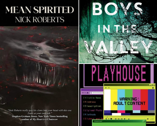 Horror Books that Scared Me cover photo collage