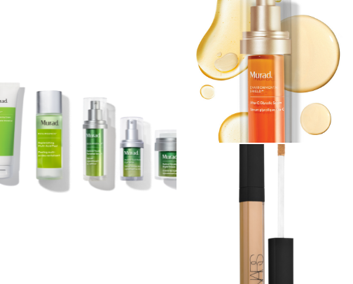 The Glam Finish: Makeup, Skincare & Hair Tools cover photo collage