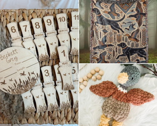 Little Hunter Nursery 🦌 cover photo collage
