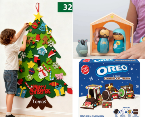 Christmas with a toddler 🎄🎁🕊 cover photo collage