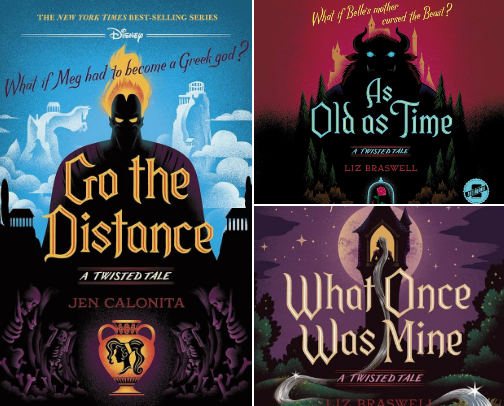 Disney related books cover photo collage
