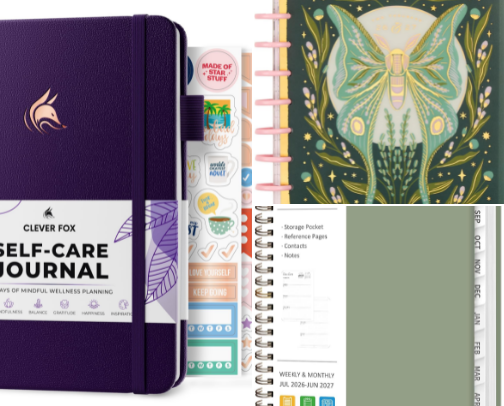 Cozy Planning Tools for Spoonies, Creatives & Neurodivergent Minds cover photo collage